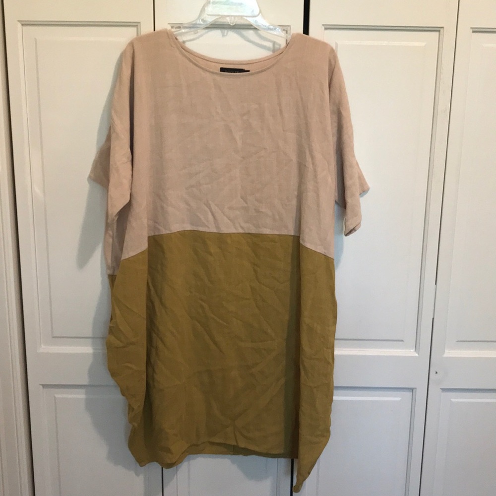 Roolee oversized colorblock dress